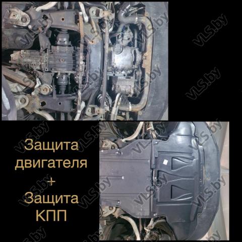 защита картера пассат